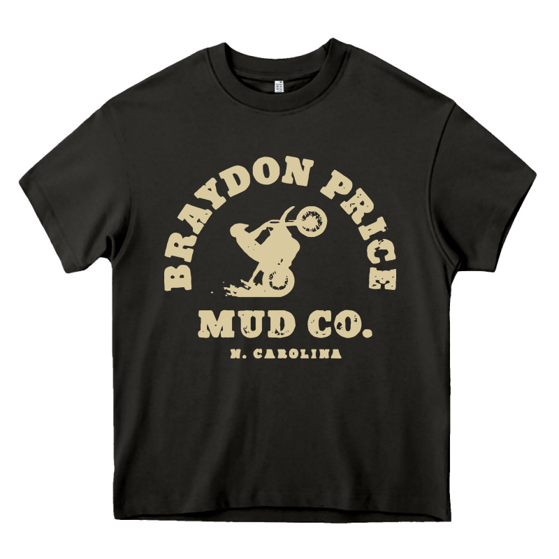 Braydon Price Motorbike Mud   T Shirt Heavy Core Tee by artisFamous | Teevron