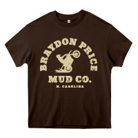 Chocolate Brown braydon price motorbike mud   t shirt Heavy Core Tee - artisFamous