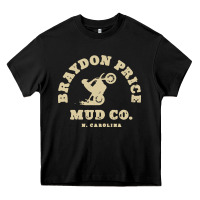 Black braydon price motorbike mud   t shirt Heavy Core Tee - artisFamous
