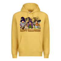 Antique Gold happy halloween  gnomies Premium Hoodie - BarkalooDesign