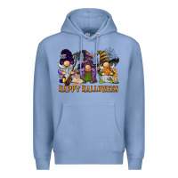 Colony Blue happy halloween  gnomies Premium Hoodie - BarkalooDesign
