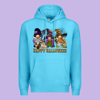 Happy Halloween  Gnomies Premium Hoodie Designed By Barkaloodesign