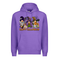 Purple happy halloween  gnomies Premium Hoodie - BarkalooDesign