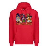Red happy halloween  gnomies Premium Hoodie - BarkalooDesign