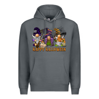 Rock happy halloween  gnomies Premium Hoodie - BarkalooDesign