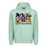 Seafoam happy halloween  gnomies Premium Hoodie - BarkalooDesign