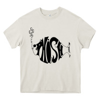 Cream p hish Heavy Core Tee - artisFamous