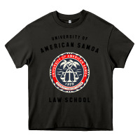 Asphalt samoa law school Heavy Core Tee - artisFamous