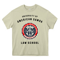 Mossy samoa law school Heavy Core Tee - artisFamous