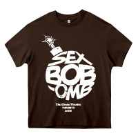 Chocolate Brown bob omb Heavy Core Tee - artisFamous