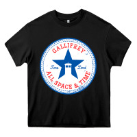Black time lords chucks Heavy Core Tee - artisFamous