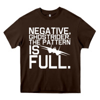 Chocolate Brown top gun ghostrider Heavy Core Tee - artisFamous