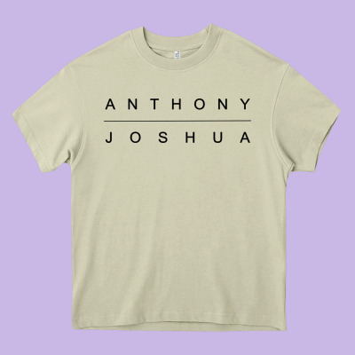 Joshua Sport Boxing Heavy Core Tee Designed By Artisfamous