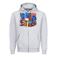 Heather Grey just here for the light Zipper Hoodie - Jasminsmagicworld