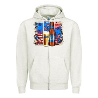 Oatmeal Heather just here for the light Zipper Hoodie - Jasminsmagicworld