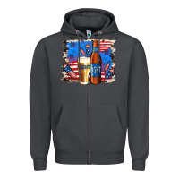 Smoke just here for the light Zipper Hoodie - Jasminsmagicworld