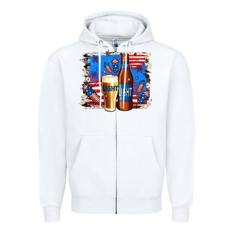 Just Here For The Light Zipper Hoodie by Jasminsmagicworld | Teevron