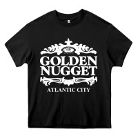 Black atlantic city golden nugget Heavy Core Tee - artisFamous