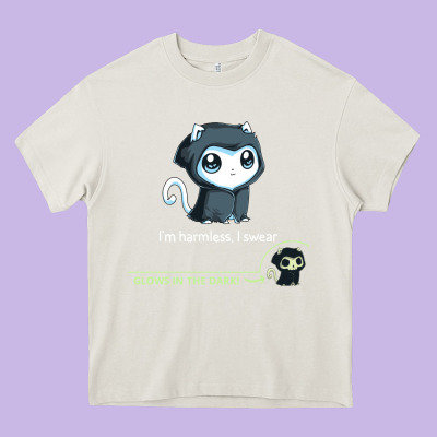 I'm Harmless, I Swear Heavy Core Tee Designed By Artisfamous