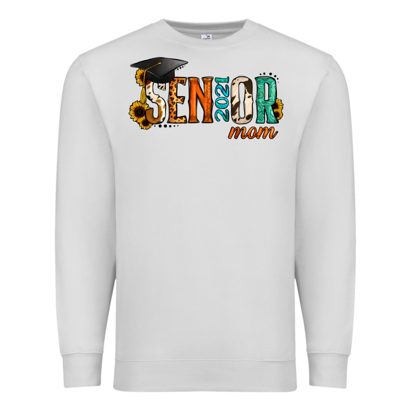 Mom Of A Senior 2021 Premium Sweatshirt by Jasminsmagicworld | Teevron