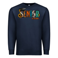 Navy Mom of a Senior 2021 Premium Sweatshirt - Jasminsmagicworld