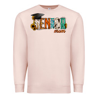 Pale Pink Mom of a Senior 2021 Premium Sweatshirt - Jasminsmagicworld