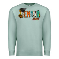Seafoam Mom of a Senior 2021 Premium Sweatshirt - Jasminsmagicworld