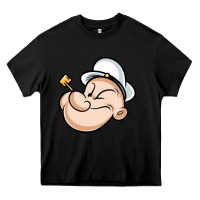 Black The Sailor Popeye Heavy Core Tee - artisFamous