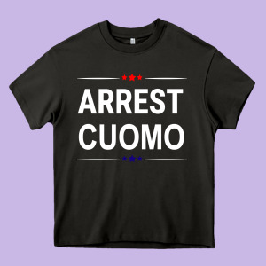 Anti Cuomo Political Heavy Core Tee Designed By Artisfamous