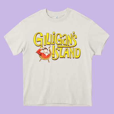 Gilligan Island Film Heavy Core Tee Designed By Artisfamous