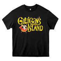 Black gilligan island film Heavy Core Tee - artisFamous
