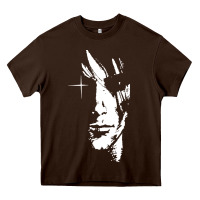 Chocolate Brown sandman morpheus classic Heavy Core Tee - artisFamous