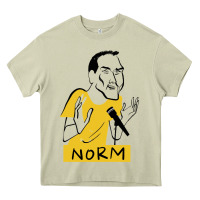 Mossy norm macdonald cartoon Heavy Core Tee - artisFamous
