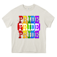 Cream Pride pride pride Heavy Core Tee - FaDigitalArtStudio
