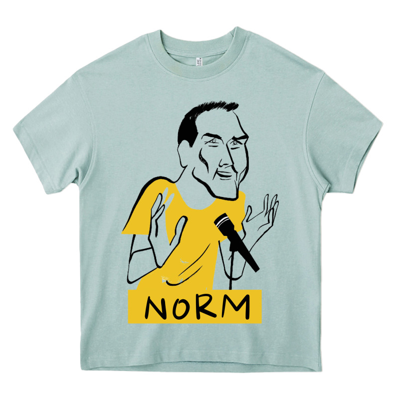 Norm Macdonald Cartoon Heavy Core Tee by artisFamous | Teevron