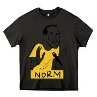 Asphalt norm macdonald cartoon Heavy Core Tee - artisFamous