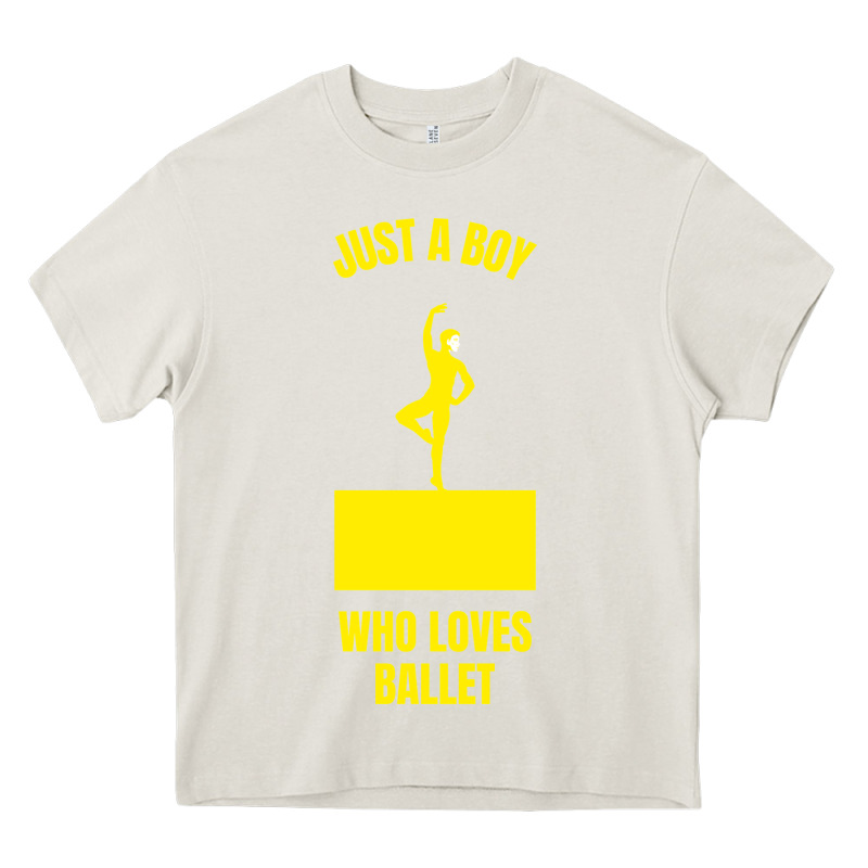 Just A Boy Who Loves Ballet Heavy Core Tee by artisFamous | Teevron