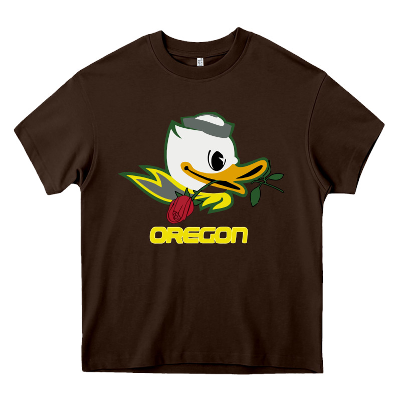 Throwback Oregon Heavy Core Tee by artisFamous | Teevron