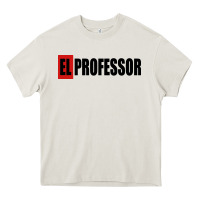 Cream professor money el profesor Heavy Core Tee - artisFamous