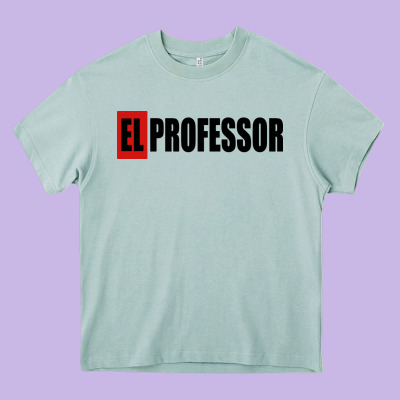 Professor Money El Profesor Heavy Core Tee Designed By Artisfamous