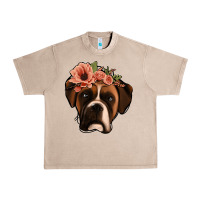 French Oak floral boxer Urban Heavy Tee - Jasminsmagicworld