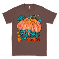 Chestnut Give Thanks Classic Tee - FaDigitalArtStudio
