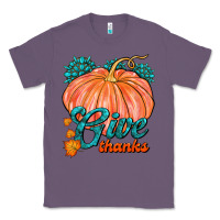 Lavender Give Thanks Classic Tee - FaDigitalArtStudio