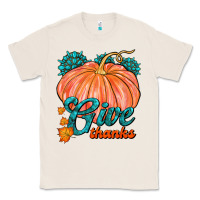 Natural Give Thanks Classic Tee - FaDigitalArtStudio