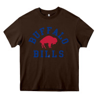 Chocolate Brown vintage distressed bills Heavy Core Tee - artisFamous
