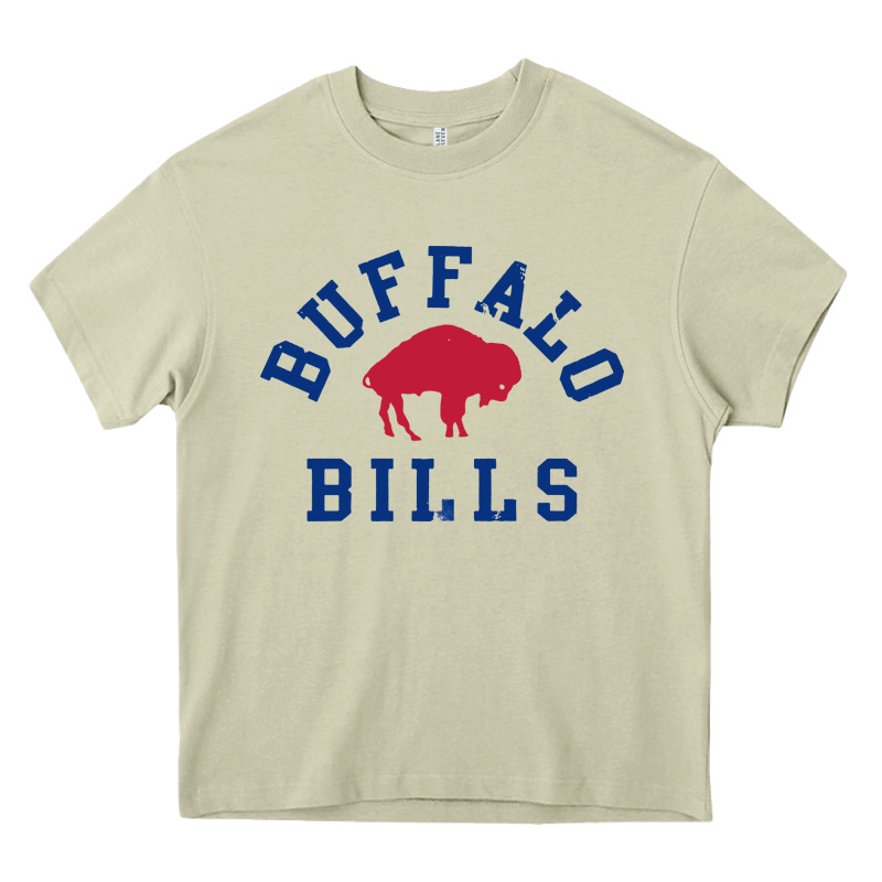 Vintage Distressed Bills Heavy Core Tee by artisFamous | Teevron