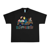 Black Happy Easter truck Urban Heavy Tee - CowhideDigitalArt