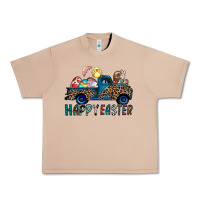 Burro Happy Easter truck Urban Heavy Tee - CowhideDigitalArt