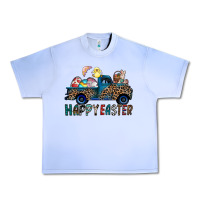 Grape Ice Happy Easter truck Urban Heavy Tee - CowhideDigitalArt