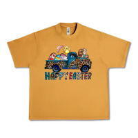 Peanut Butter Happy Easter truck Urban Heavy Tee - CowhideDigitalArt